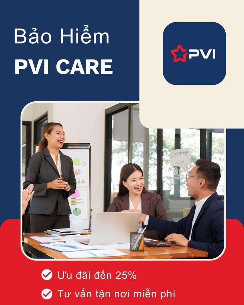 Ưu đãi bảo hiểm PVI Care 2025